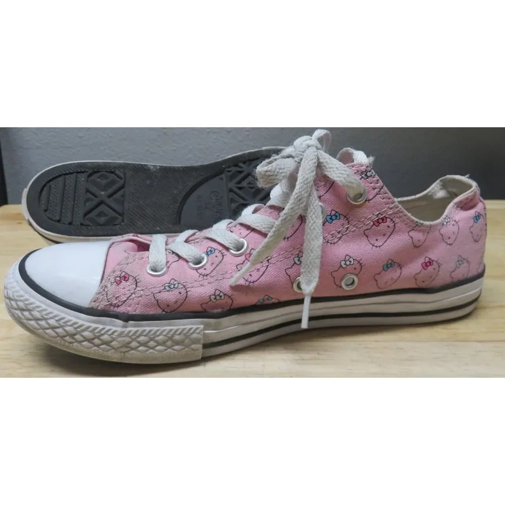 Converse‎ All Star Hello Kitty Junior Girls Size 5 Skateboarding Shoes 664638F